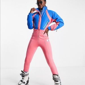 ASOS 4505 ski snow suit / shellsuit in 80s style